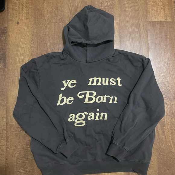 YE MUST BE BORN AGAIN HOODIE… OFF BRAND - Picture 1 of 1